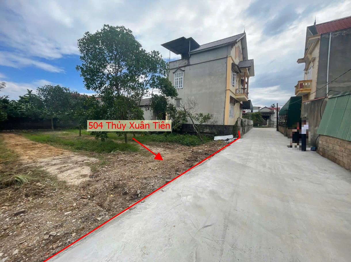 Hình ảnh Bán Thửa Đất 504m Tại Thủy Xuân Tiên Ô Tô Đỗ Tận Đất Sát Trục Chính Kinh Doanh Liên Xã