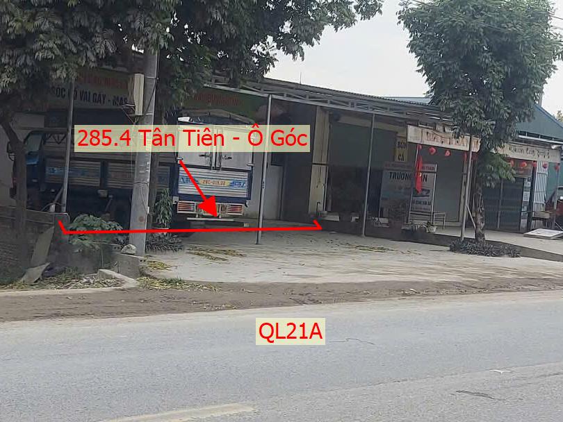 Hình ảnh Bất Động Sản Xuân Mai Bán Đất Khu Vực Tân Tiến Sẵn Nhà Cấp 4 Bám Mặt Đường Kinh Doanh QL21A