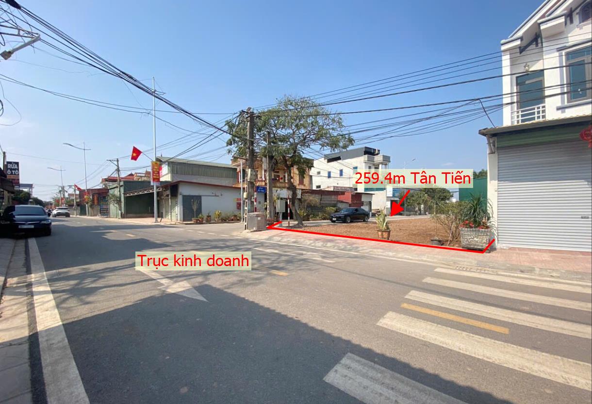 Hình ảnh Bán Lô Đất 259.4m Tại Tân Tiến Văn Giang Bám Đường Kinh Doanh Ô Tô Vào Tận Đất Dân Cư Đông Đúc  Đầy Đủ Tiện Ích Giá Đầu Tư