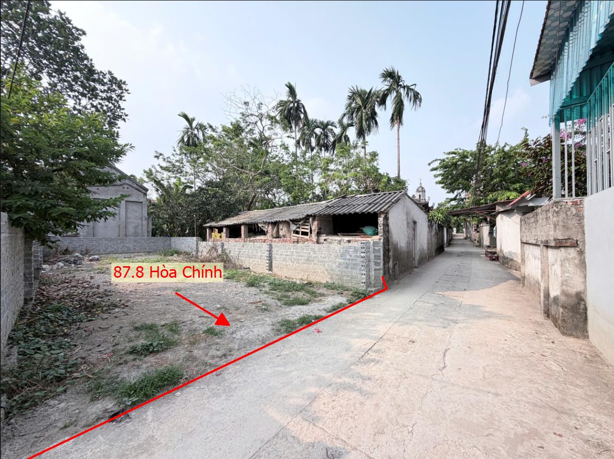 Hình ảnh Chủ Cắt Bán 87.8m Tại Hòa Chính Sát Trục Kinh Doanh Liên Xã Gần Trường Học Các Cấp Giá Chỉ Hơn Tỷ