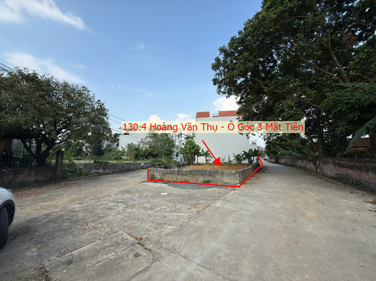 Hình ảnh Bán Lô Góc 3 Mặt Tiền 130.4m Tại Hoàng Văn Thụ Thuộc Khu Đất Tái Định Cự Skylake 