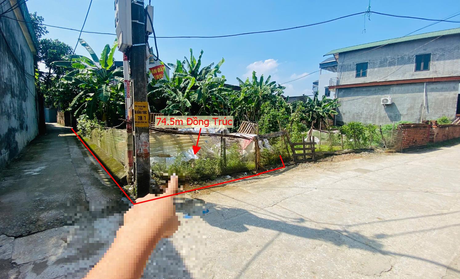 Hình ảnh Bán Lô Đất 74.5m Tại Đồng Trúc Thạch Thất Bám Đường Bê Tông Ô Tô Vào Tận Đất Gần Trục Chính Kinh Doanh Cách ĐL Thăng Long 1km Giá Đầu Tư