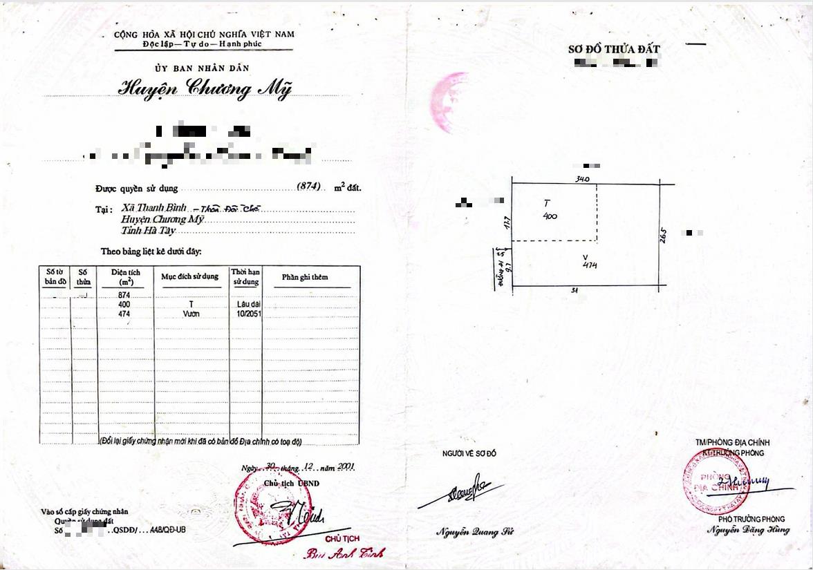 Hình ảnh Bán Thửa Đất 874m Tại Thanh Bình Sát Trục Chính Kinh Doanh Liên Xã Gần QL6A Đang Mở Rộng