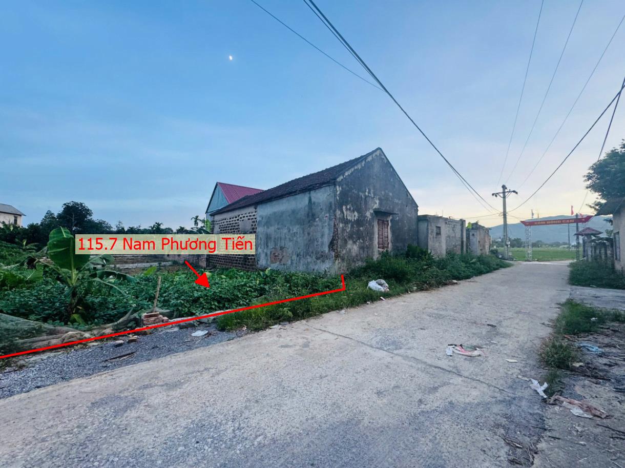 Hình ảnh Bán Thửa Đất 115.7m Tại Nam Phương Tiến Đường Thông Ô Tô Ngay Gần Đường QL21A 