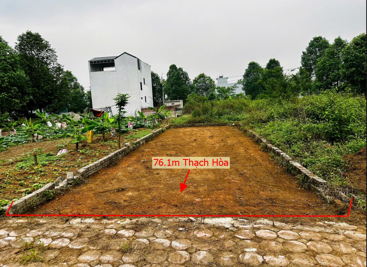 Hình ảnh Bán Lô Đất 76.1m Tại Thạch Thất Dân Cư Đông Đúc Thân Thiện Gần Chợ Trường Học Đầy ĐỦ Tiện Ích Xung Quanh Giá Rẻ Đầu Tư