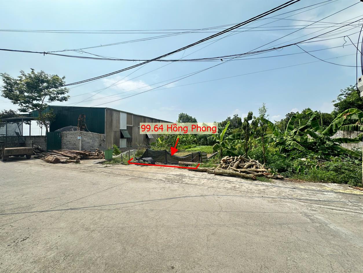 Hình ảnh Bán Đất Đấu Giá Khu Mả Kem Xã Hồng Phong Sát Trục Liên Huyện Giá Nhỉnh 2 Tỷ 