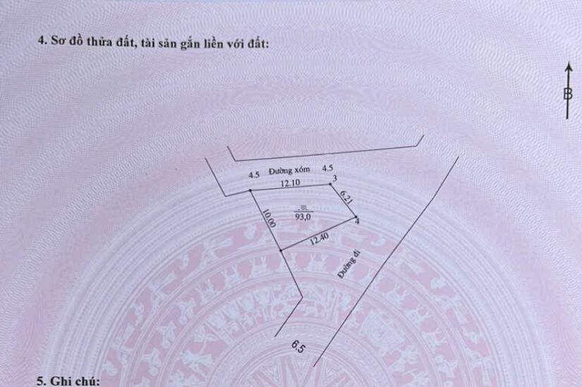Hình ảnh Bán Lô Góc 3 Mặt Thoáng 93m Tại Thủy Xuân Tiên Mặt Trục Kinh Doanh Thôn Giá Chỉ Vài Tỷ