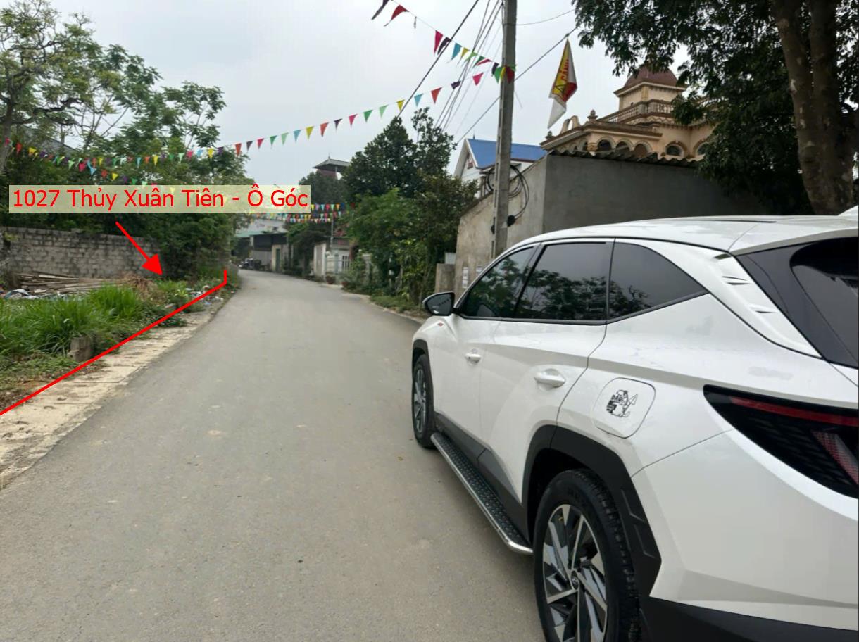 Hình ảnh Bán Lô Góc 2 Mặt Thoáng 1027m Tại Thủy Xuân Tiên Bám Mặt Trục Chính Kinh Doanh Liên Xã 