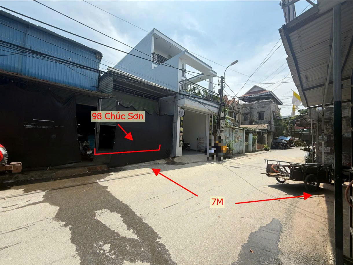Hình ảnh Bán Đất Tặng Nhà Cấp 4 98m Tại Thị Trấn Chúc Sơn Mặt Trục Kinh Doanh Sát Đường TL419