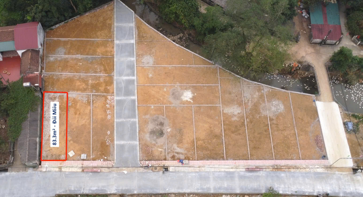 Hình ảnh Đất Phân Lô Nam Phương Tiến Ô Tô Đỗ Tận Đất Sát Trục Chính Kinh Doanh Ngay Gần Hồ Miễu Thoáng Mát