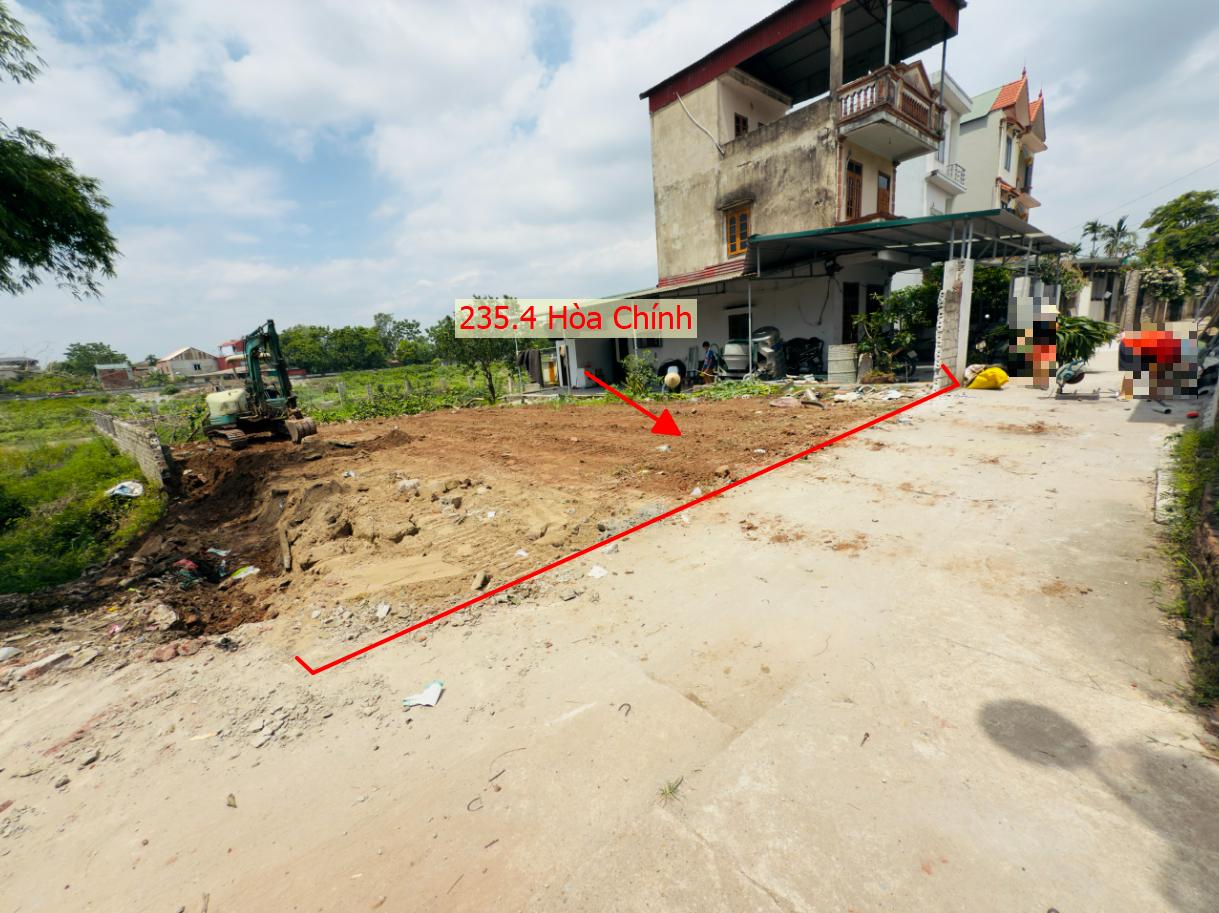 Hình ảnh Bán Thửa Đất 235.4m Tại Hòa Chính Ô Tô Đỗ Tận Đất Sát Trục Chính Kinh Doanh Liên Xã 