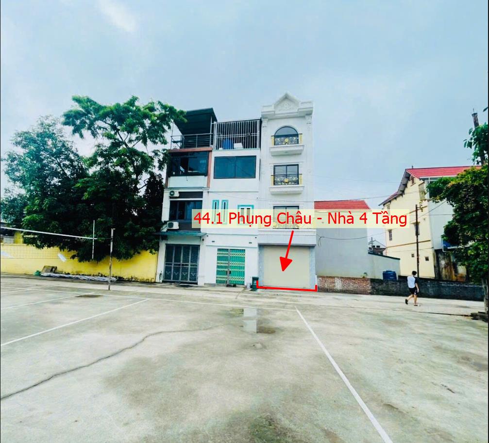 Hình ảnh Bán Nhà Thương Mại Phụng Châu 44.1m Đường Thông Ô Tô Đối Diện Sân Bóng Chuyền Của Thôn