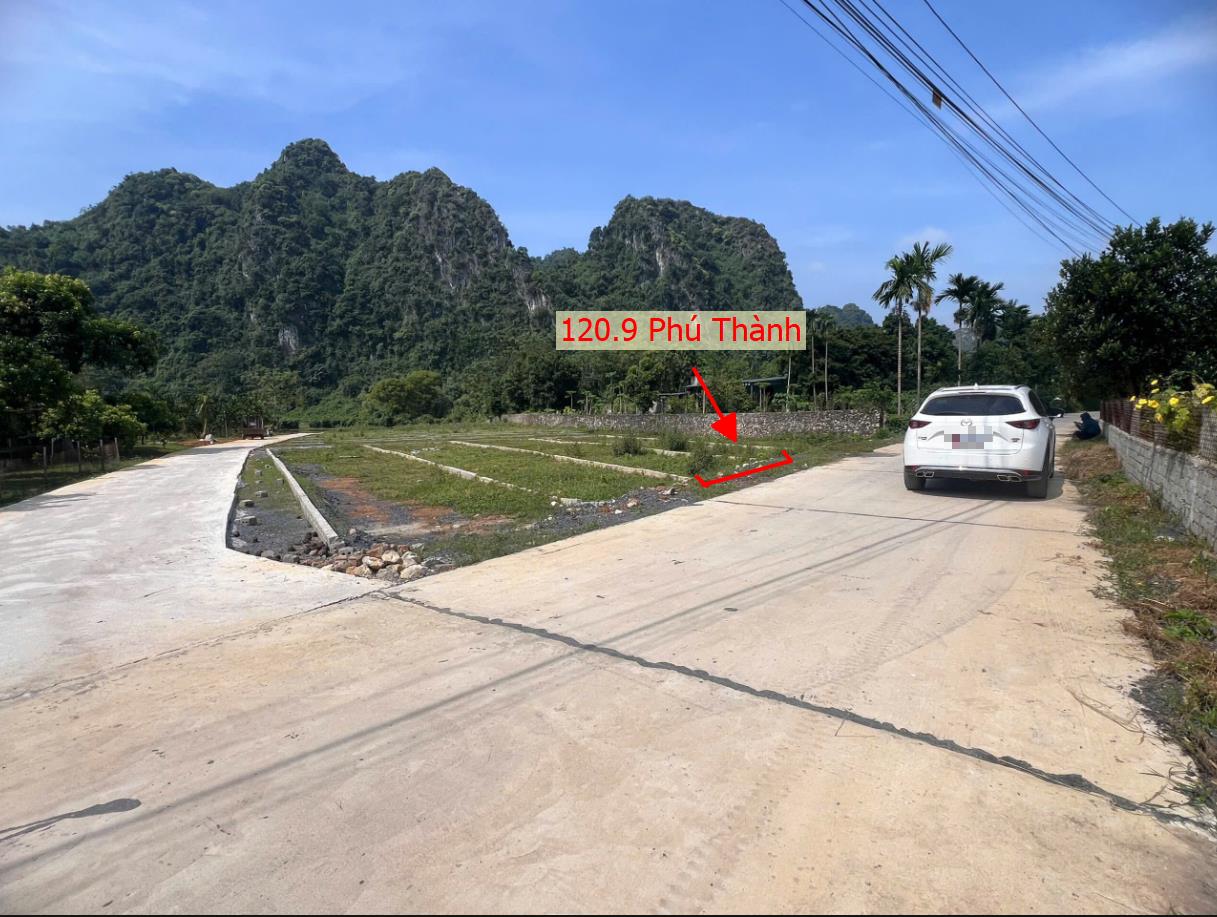 Hình ảnh Bán Đất Phân Lô Phú Thành 120.9m Đường Thông Ô Tô Cách Mặt Đường Kinh Doanh QL21A Chỉ Vài Trăm Mét