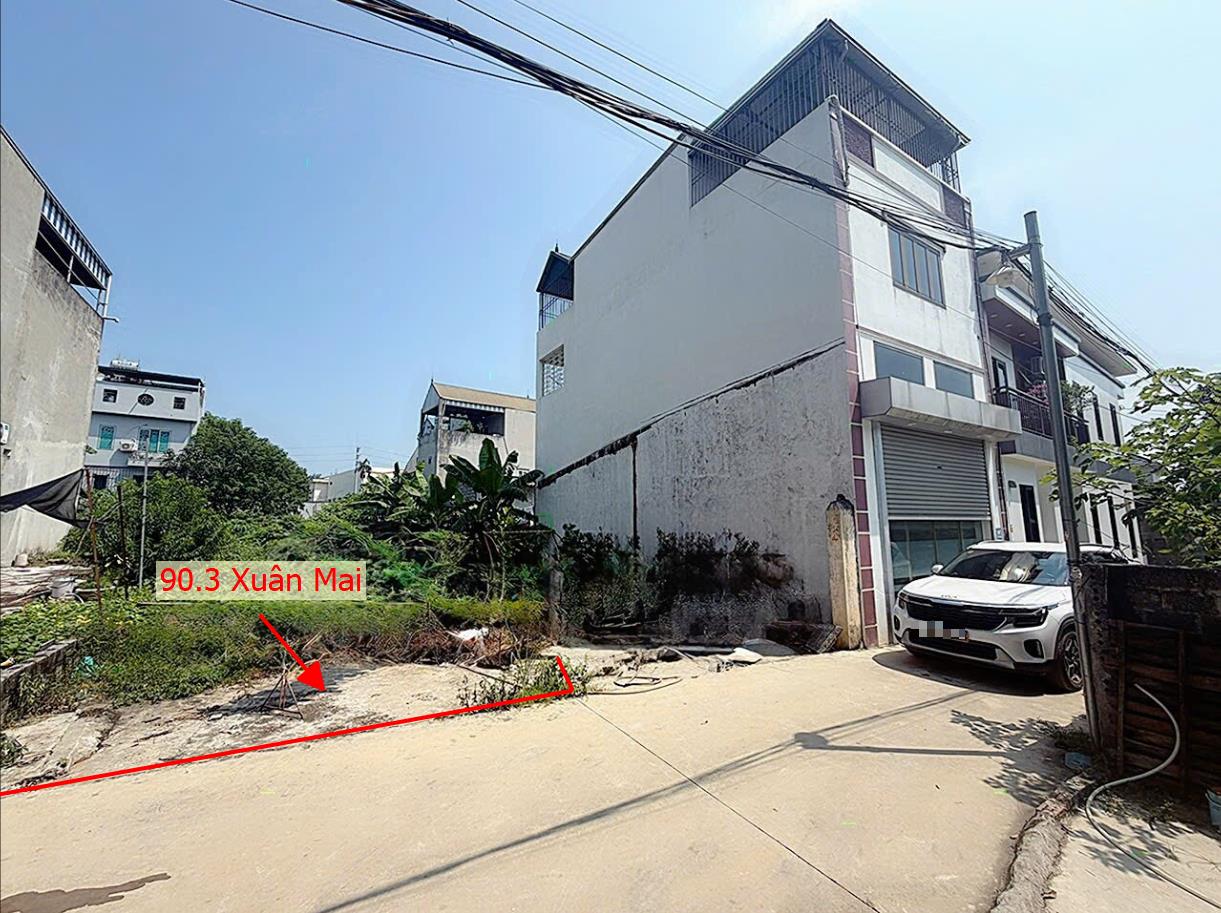 Hình ảnh Bán Đất Full Thổ Cư 90.3m Tại Xuân Mai Đường Thông Ô Tô Sát Trục Kinh Doanh Gần QL6A 