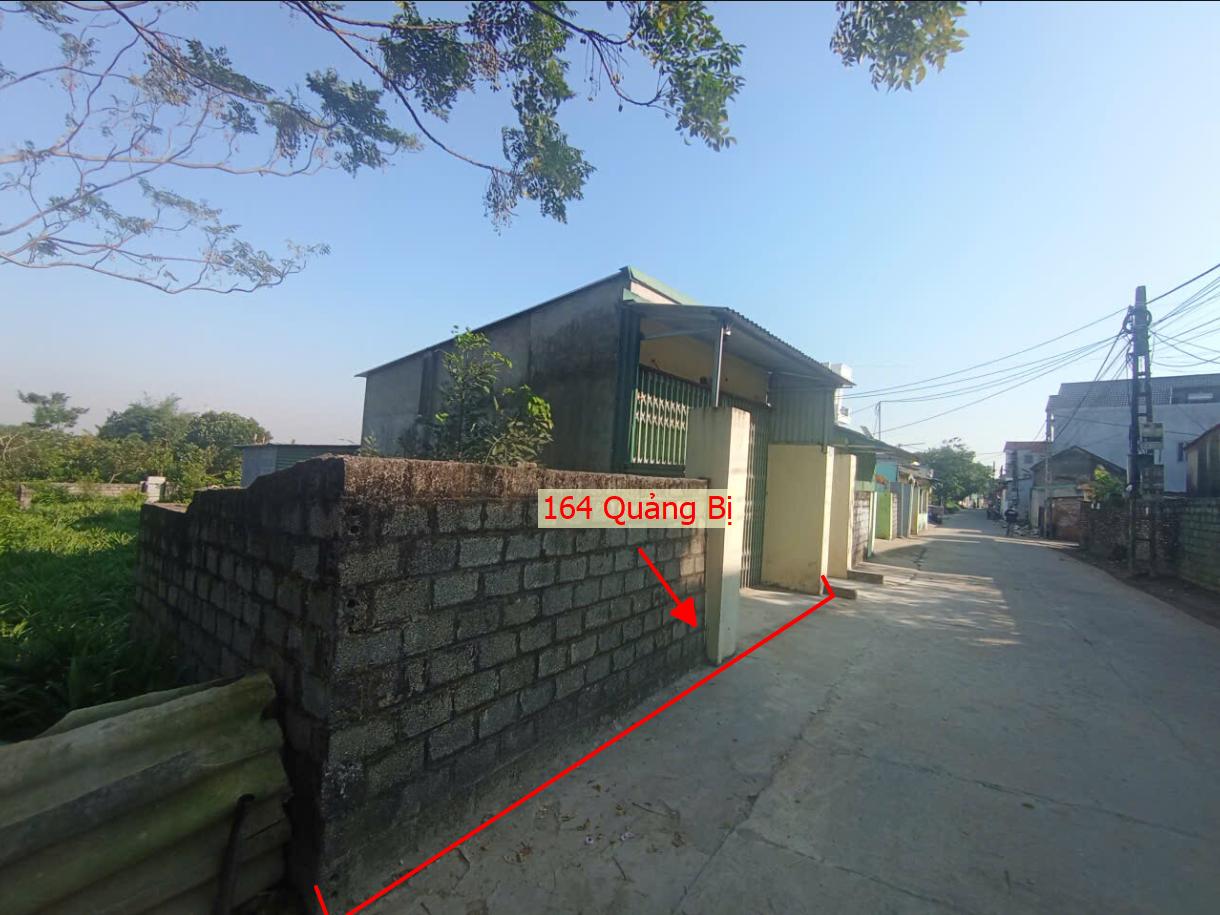 Hình ảnh Chủ Cắt Bán 164m Tại Quảng Bị Sẵn Nhà Cấp 4 Bám Mặt Trục Kinh Doanh Giá Chỉ Hơn 2 Tỷ