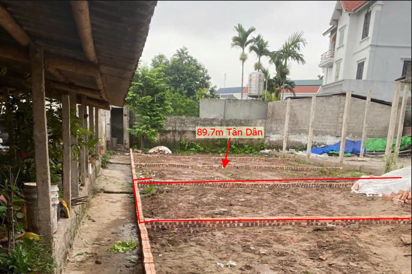 Hình ảnh Bán Lô Đất 89.7m Tại Tân Dân Khoái Châu Bám Đường Bê Tông Dân Cư Đông Đúc Thân Thiện Giá Đầu Tư