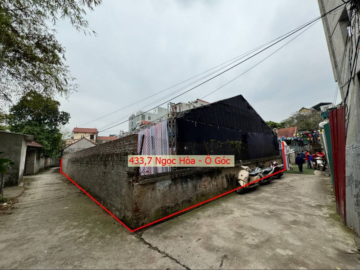 Hình ảnh Bán Lô Góc 2 Mặt Tiền Tại Ngọc Hòa Giáp Thị Trấn Chúc Sơn Trung Tâm Hành Chính Huyện 