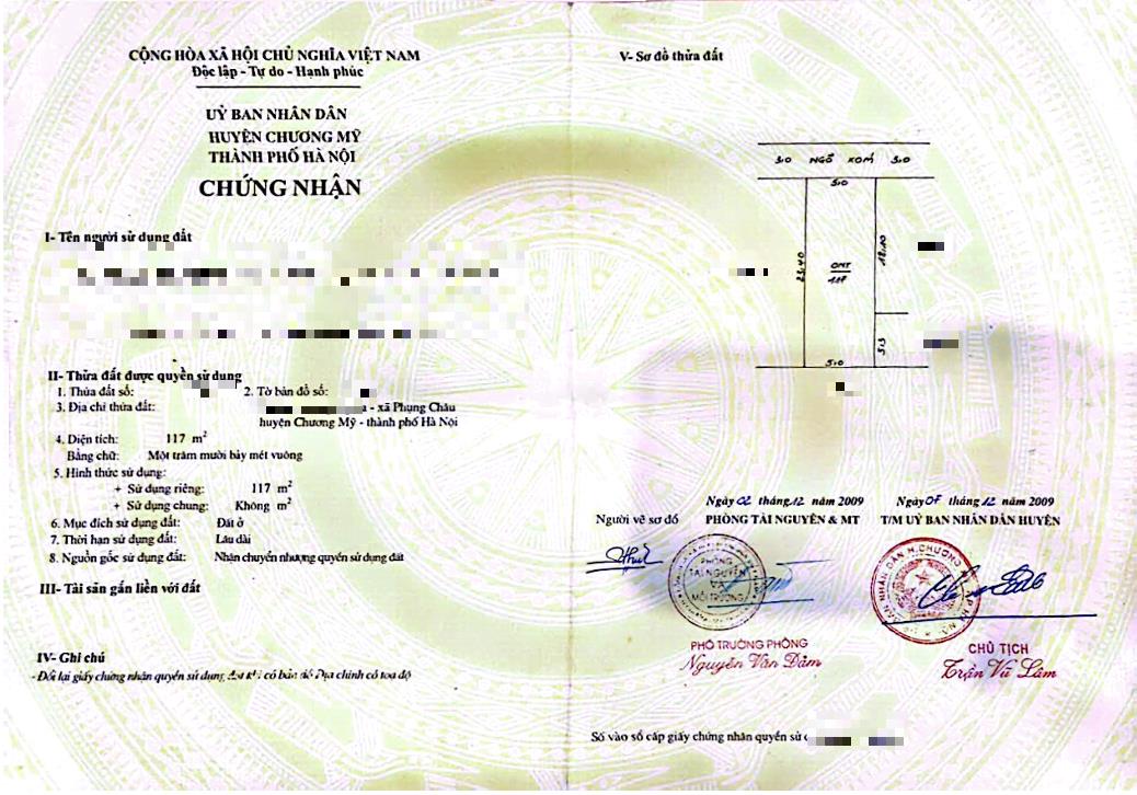 Hình ảnh Bán Đất Full Thổ Cư 117m Tại Phụng Châu Ô Tô Đỗ Tận Đất Sát Trục Chính Kinh Doanh Liên Xã 