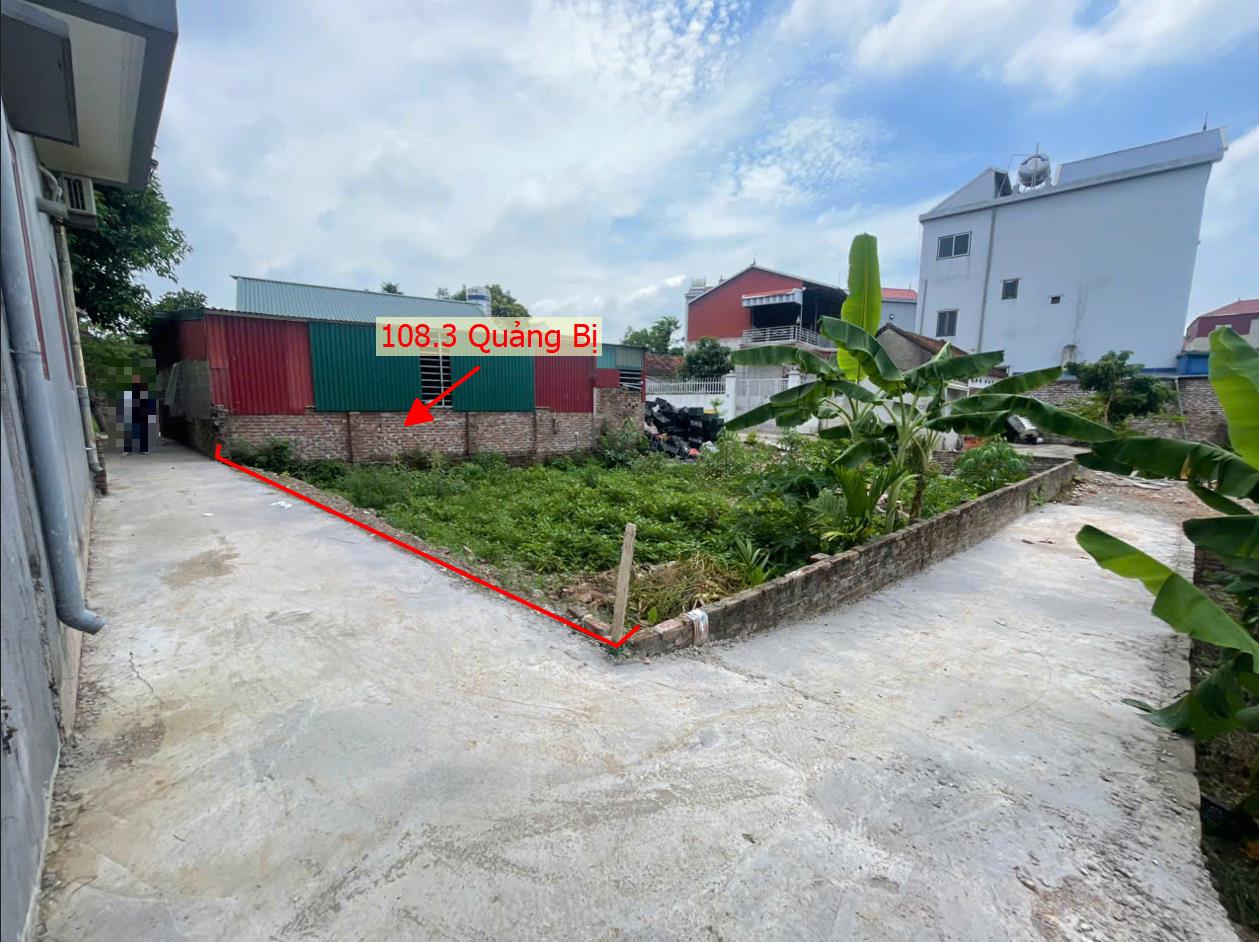 Hình ảnh Bán Thửa Đất 108.3m Tại Quảng Bị Chương Mỹ Sát TL419 Ngay Trung Tâm Hành Chính Xã 