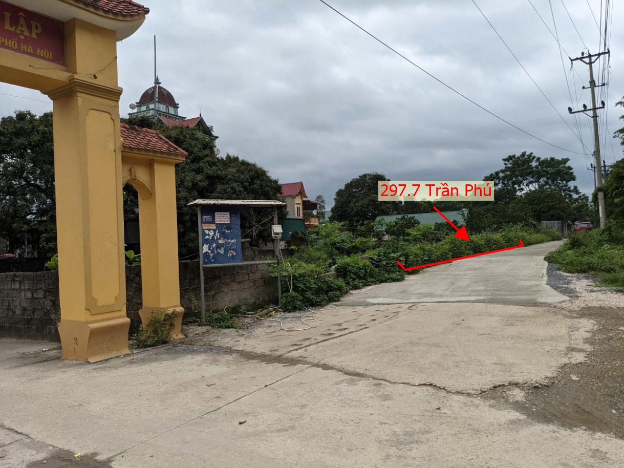 Hình ảnh Bán Thửa Đất 297.7m Tại Trần Phú 2 Mặt Tiền Đường Thông Ô Tô Ngay Sát Mặt Đường Kinh Doanh QL21A 
