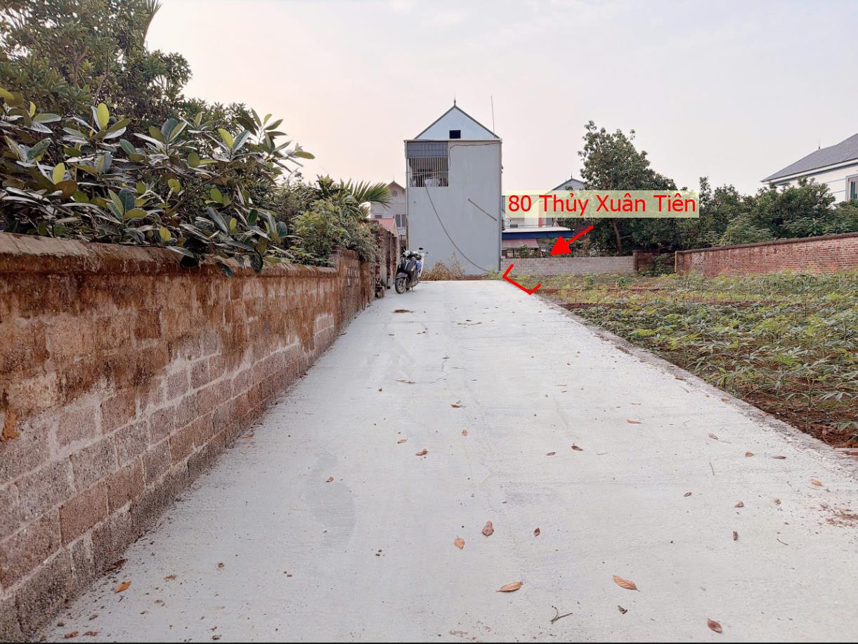 Hình ảnh Bán Đất Phân Lô Thủy Xuân Tiên Sát Trục Chính Kinh Doanh Liên Xã Cách QL21A Chỉ Hơn 1km