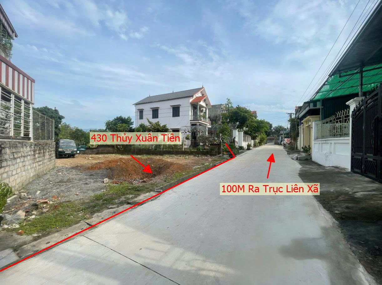 Hình ảnh Bán Thửa Đất 430m Tại Thủy Xuân Tiên Chương Mỹ Đường Ô Tô Tránh Sát Trục Liên Xã Gần QL21A 