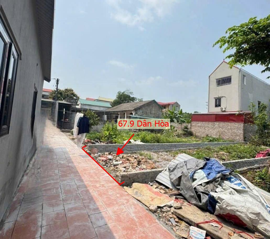 Hình ảnh Bán Đất Full Thổ Cư 67.9m Tại Dân Hòa Sát Trục Chính Kinh Doanh Ngay Gần QL21B