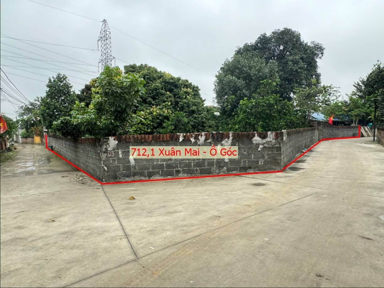 Hình ảnh Bán Đất Thị Trấn Xuân Mai Lô Góc 2 Mặt Tiền Đường Thông Ô Tô Sát QL6A Đang Mở Rộng 