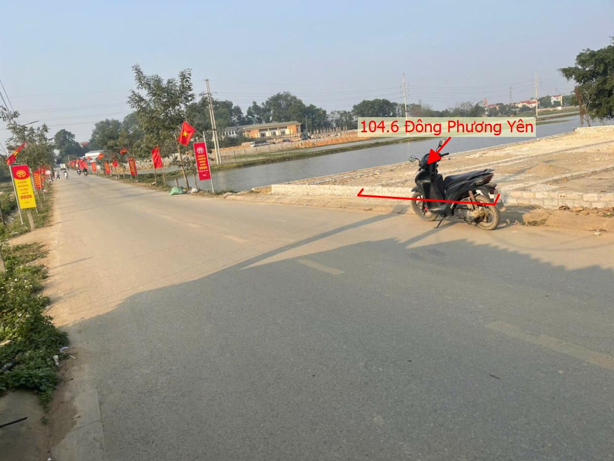 Hình ảnh Bán Thửa Đất 104.6m Tại Đông Phương Mặt Đường Kinh Doanh Ngay Gần QL6A Đang Triển Khai Mở Rộng 