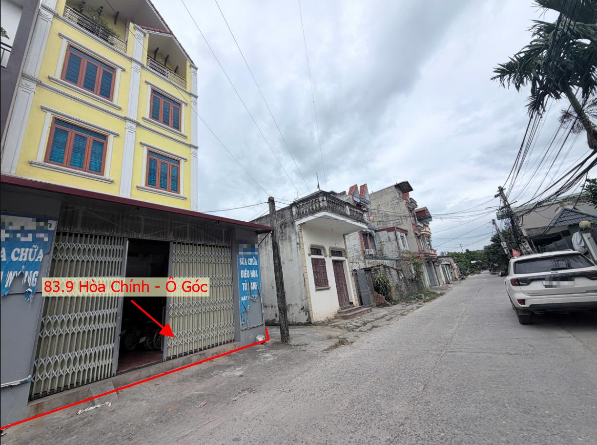 Hình ảnh Bất Động Sản Hòa Phú Bán Nhà Khu Vực Hòa Chính Căn Góc 4 Tầng Bám Mặt Đường Kinh Doanh Liên Xã 