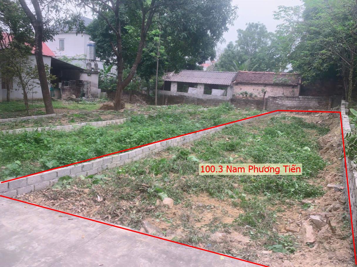 Hình ảnh Bán Đất Full Thổ Cư 100.3m Tại Nam Phương Tiến Ô Tô Đỗ Tận Đất Sát Hồ Văn Sơn Giá Chỉ Hơn Tỷ 