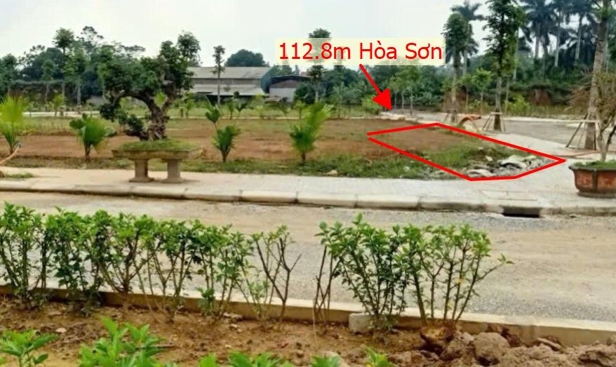 Hình ảnh Bán Lô Đất 112.8m Tại Hòa Sơn Lương Sơn Bám Đường Bê Tông Ô Tô Vào Tận Đất Cách Ngã Tư Xuân Mai 1km Dân Cư Đông Đúc Giá Đầu Tư