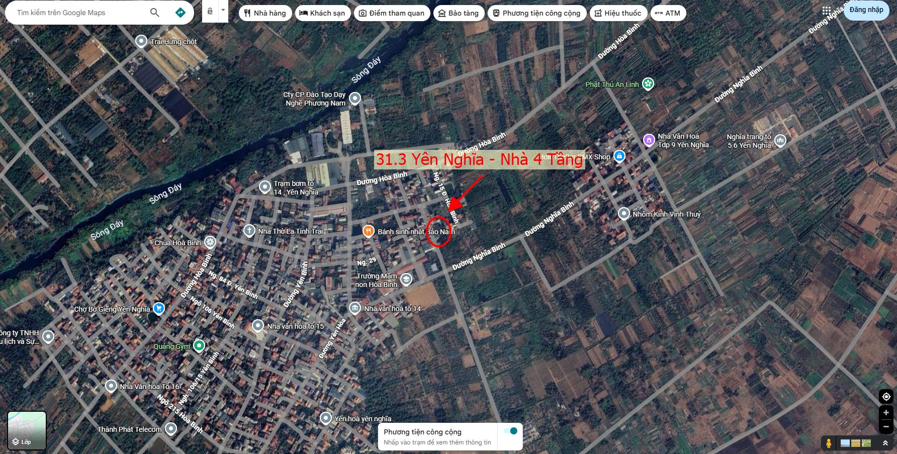 Hình ảnh Bán Nhà 4 Tầng 31.3m Tại Yên Nghĩa Sát trục Kinh Doanh Gần QL6A, Cầu Mai Lĩnh Đang Mở Rộng