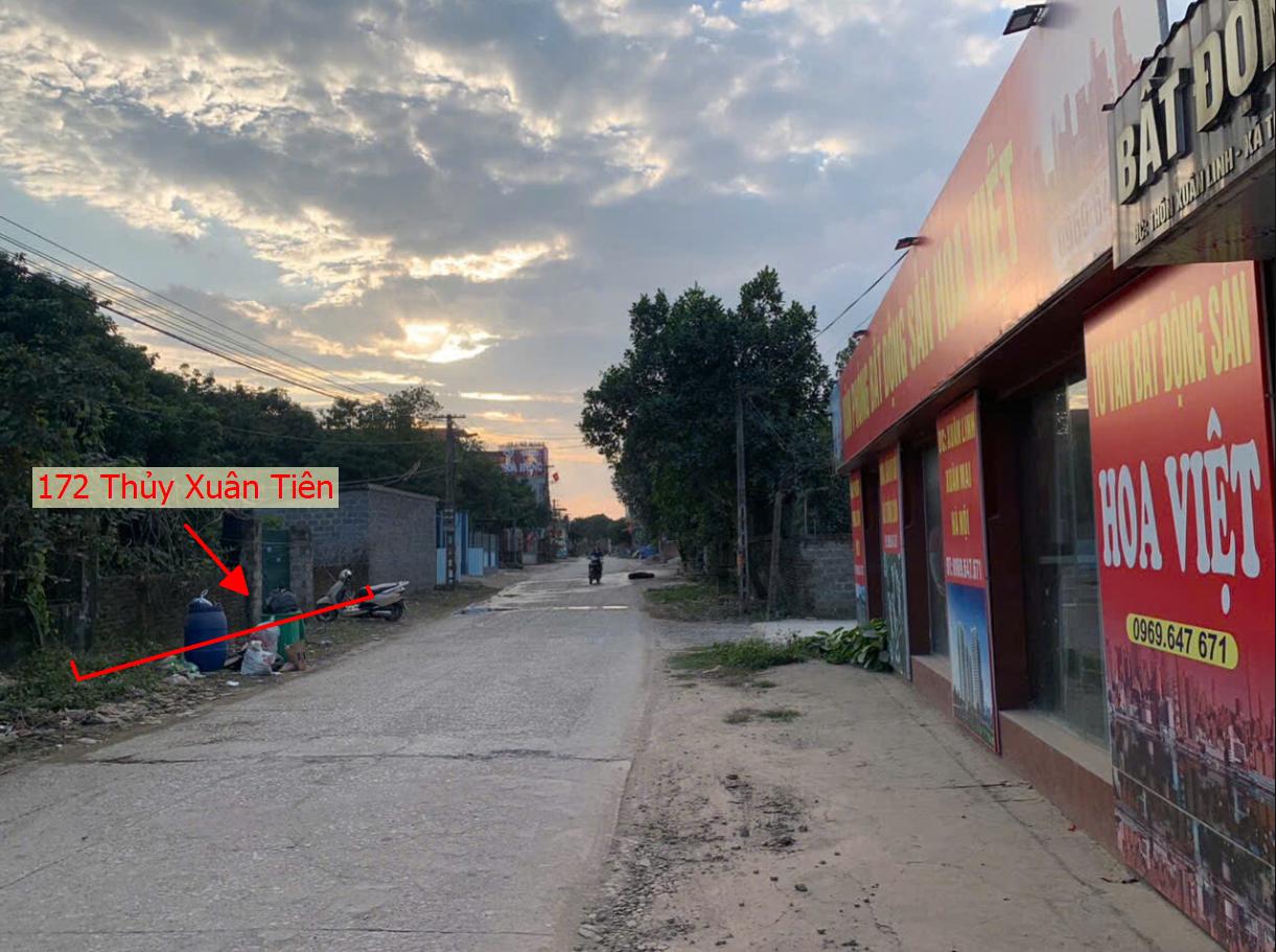 Hình ảnh Bán Đất Full Thổ Cư 172m Tại Thủy Xuân Tiên Bám Mặt Đường Kinh Doanh Cách QL21A Chỉ Vài Trăm Mét