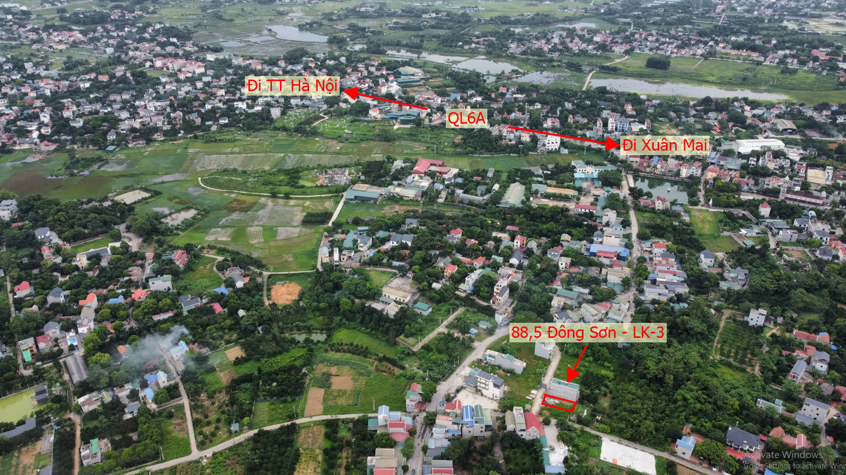 Hình ảnh Đất Đấu Giá Đông Sơn Gần QL6A Đang Mở Rộng Ngay Trung Tâm Xã Đông Sơn 