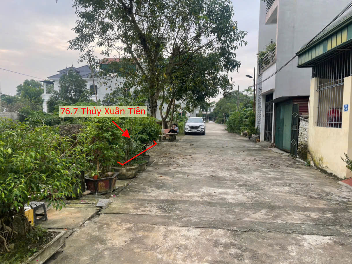 Hình ảnh Bán Đất full Thổ Cư 76.7M2 Tại Thủy Xuân Tiên Ô Tô Vào Tận Đất Sát Mặt Đường Kinh Doanh QL21A 