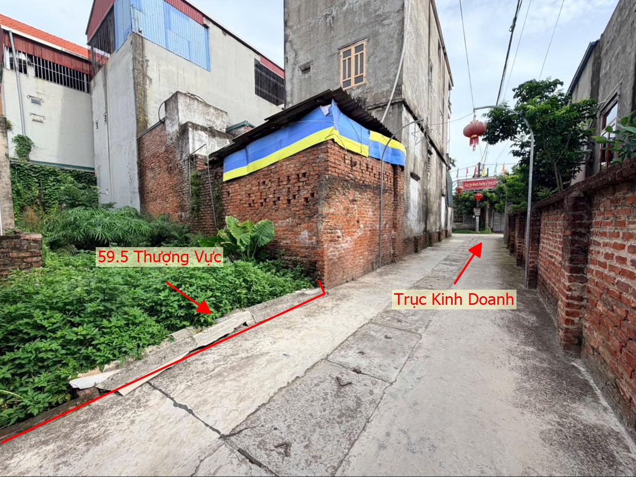 Hình ảnh Bán Lô Đất 59.5m Tại Thượng Vực Ô Tô Vào Tận Đất Ngay Sát Trục Chính Liên Xã Giá Chỉ Hơn Tỷ