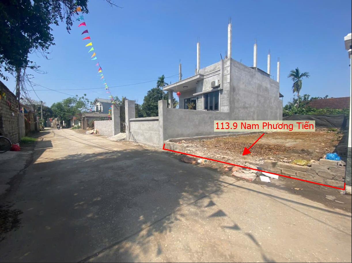 Hình ảnh Bán Thửa Đất 113.9m Tại Nam Phương Tiến Ô Tô Đỗ Tận Đất Sát Trục Kinh Doanh Ngay Gần QL21A 