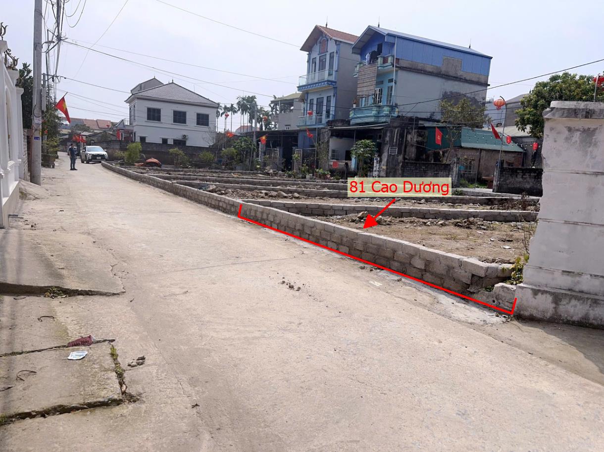 Hình ảnh Bán Đất Phân Lô Cao Dương Đường Thông Ô Tô Sát Trục Chính Kinh Doanh Ngay Gần Đường TL429