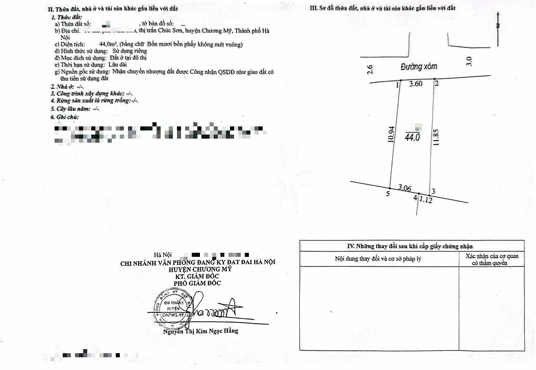 Hình ảnh Bán Đất Full Thổ Cư 44m Tại Chúc Sơn Đường Thông Ô Tô Sát Trục Chính Kinh Doanh Liên Xã 