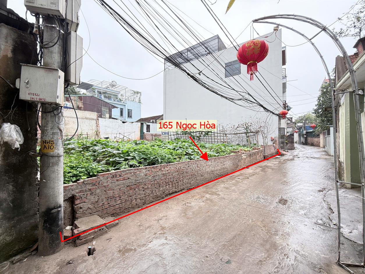Hình ảnh Bán Thửa Đất 165.8m Tại Ngọc Hòa Ô Tô Đỗ Tận Đất Sát Trục Kinh Doanh Giáp Thị Trấn Chúc Sơn 