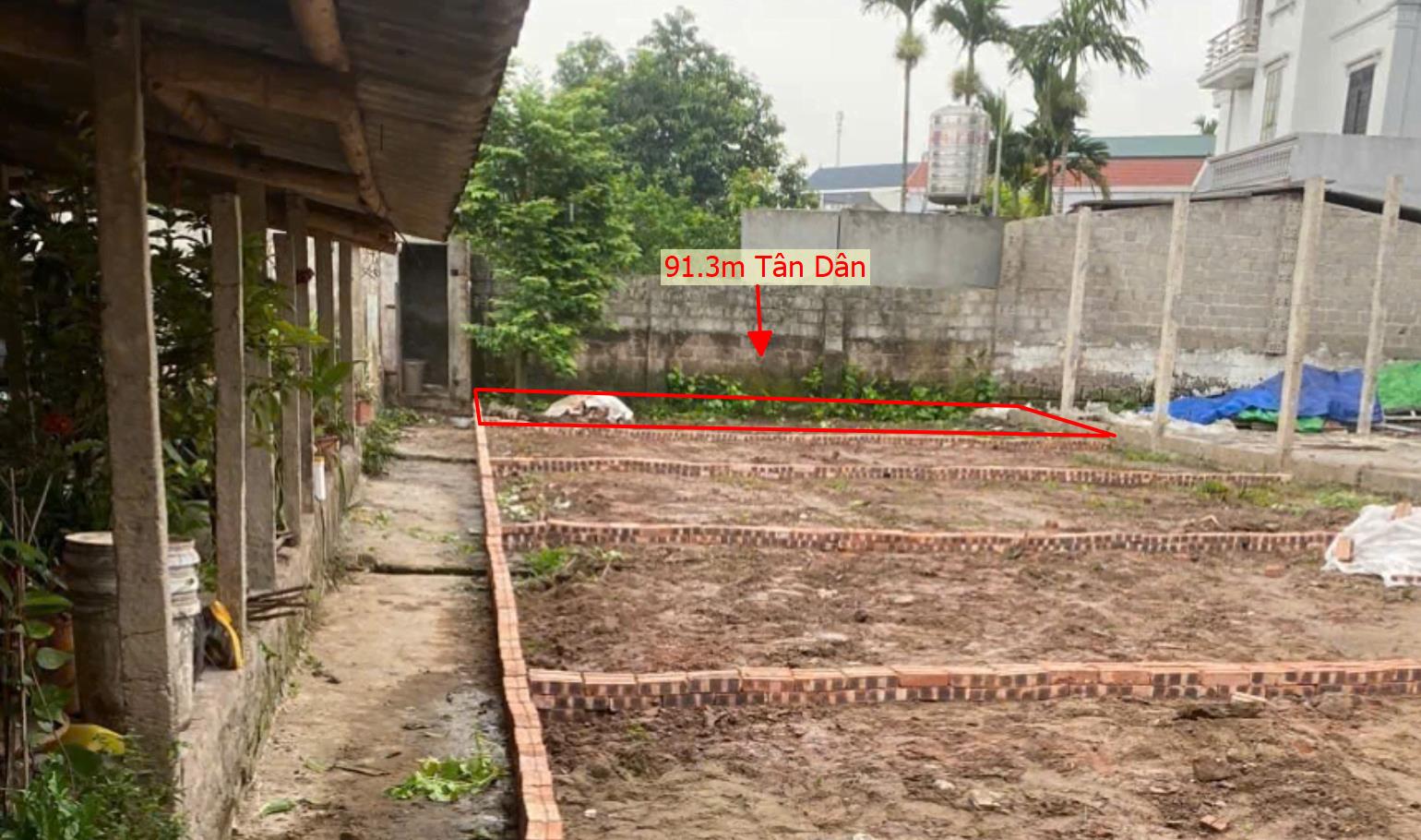 Hình ảnh Bán Lô Đất 91.3m  Tại Tân Dân Khoái Châu Bám Đường Bê Tông Dân Cư Đông Đúc Thân Thiện Giá Đầu Tư