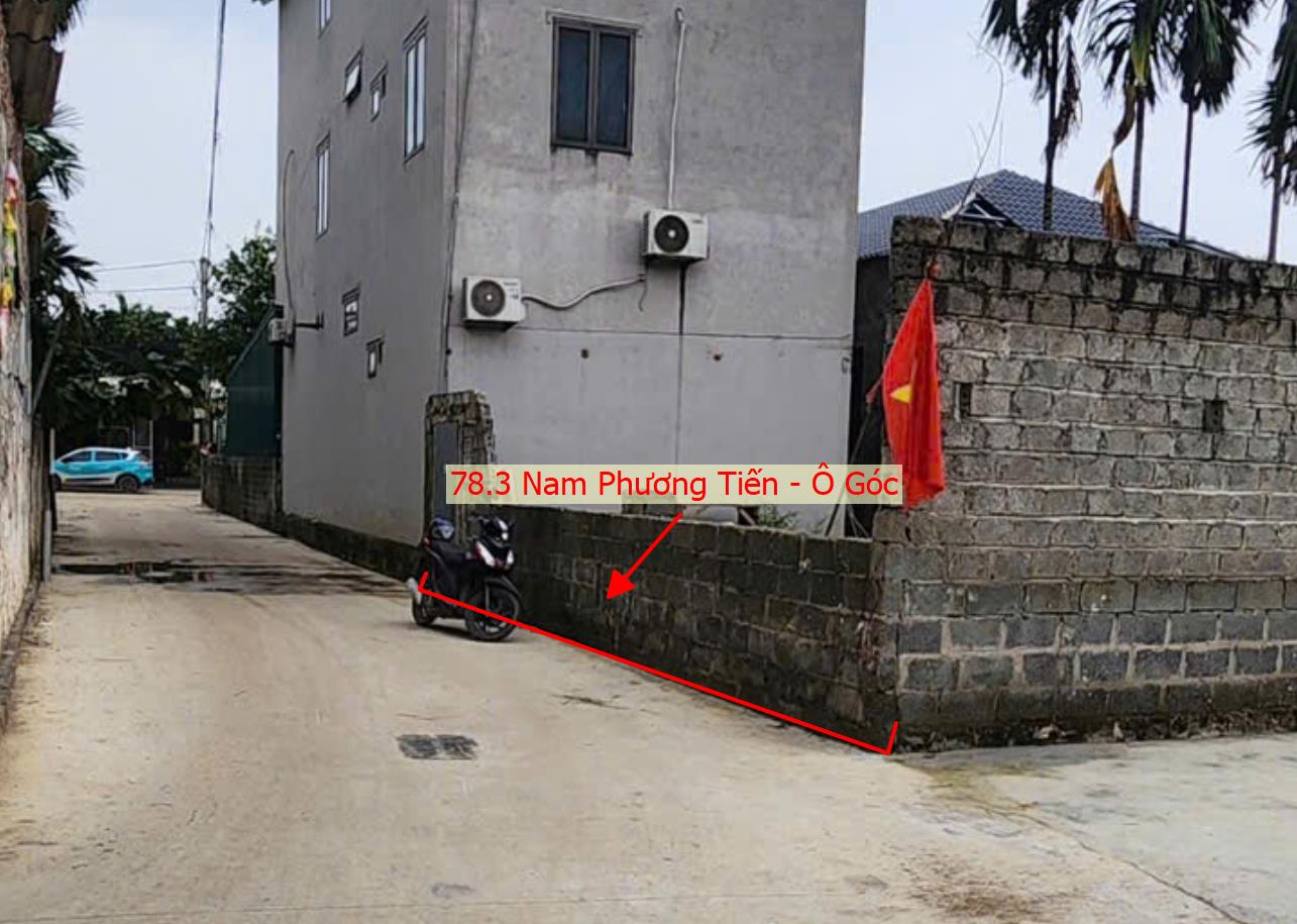 Hình ảnh Bán Lô Góc 2 Mặt Tiền 78.3M Tại Nam Phương Tiến Ngay Sát Trục Kinh Doanh Liên Xã Giá Chỉ Hơn Tỷ 