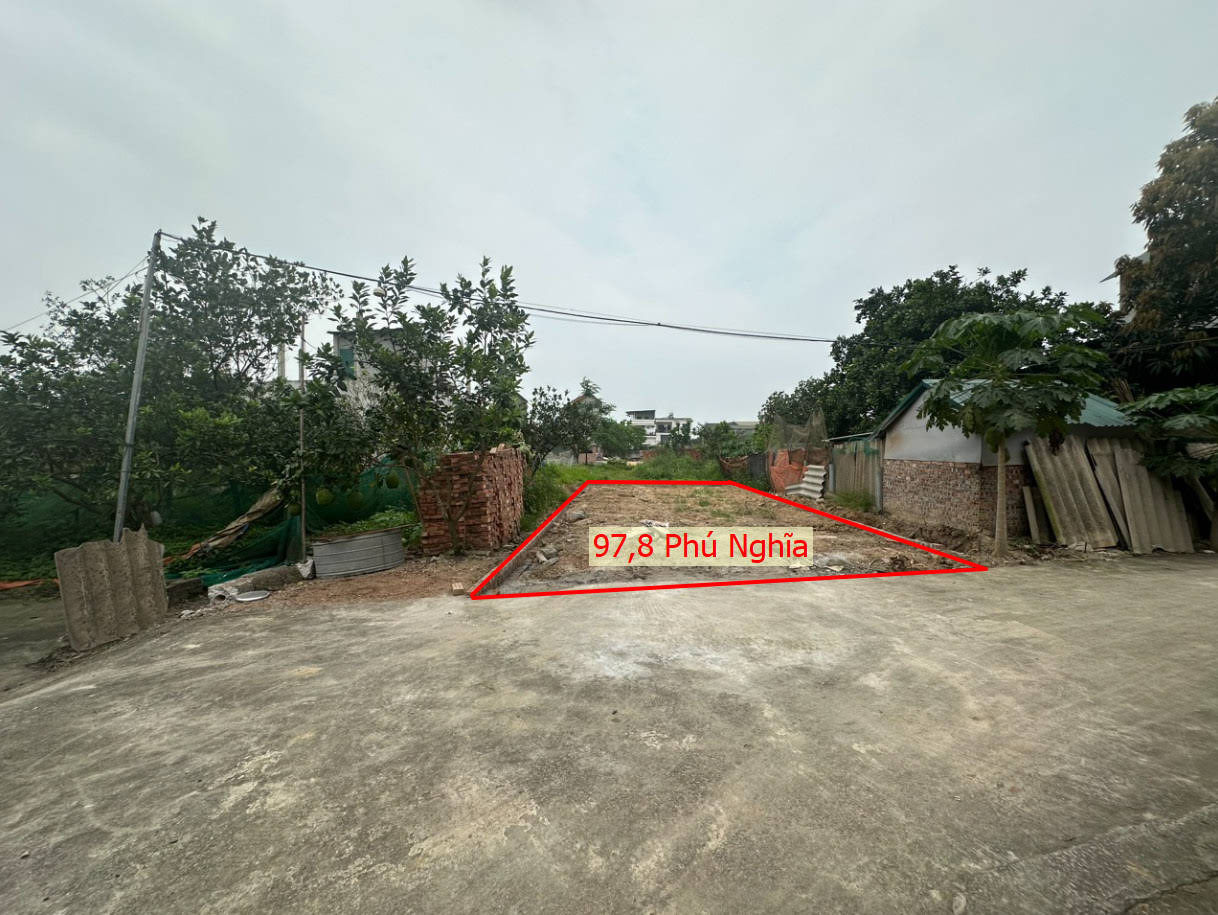 Hình ảnh Bán Thửa Đất 97.8m Tại Phú Nghĩa Ô Tô Đỗ Tận Đất Sát Trục Chính Kinh Doanh Gần QL6A Đang Mở Rộng