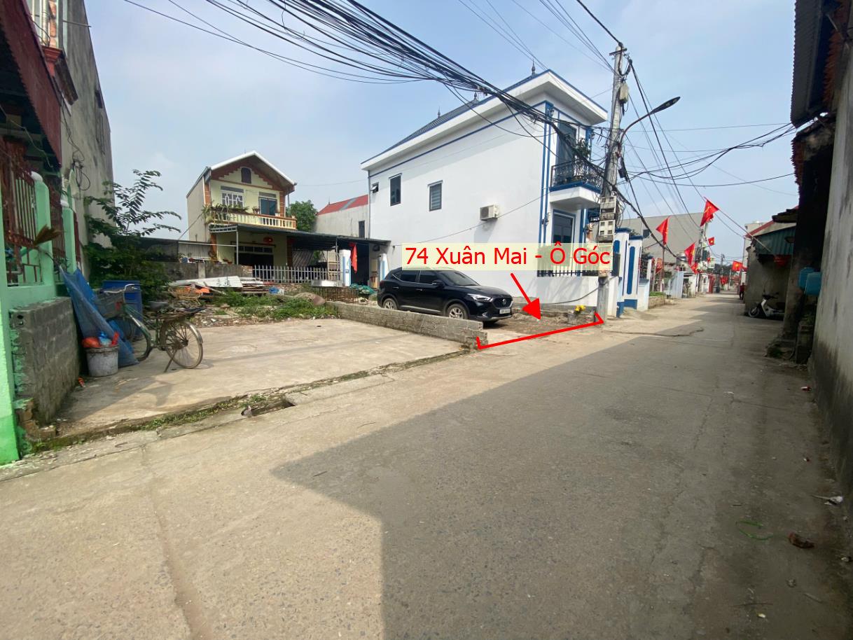 Hình ảnh Bán Lô Góc 2 Mặt Thoáng 74m Tại Thị Trấn Xuân Mai Ô Tô Đỗ Tận Đất Gần QL6A Đang Mở Rộng 