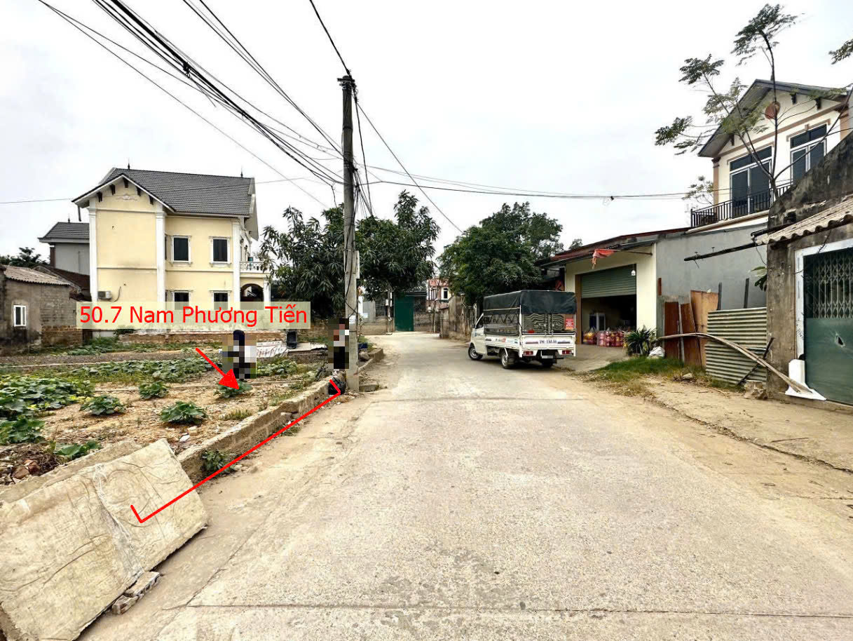 Hình ảnh  Bán Đất Phân Lô 50.7M2 Tại Nam Phương Tiến Mặt Trục Chính Kinh Doanh - Đất Phân Lô Chương Mỹ Giá Rẻ
