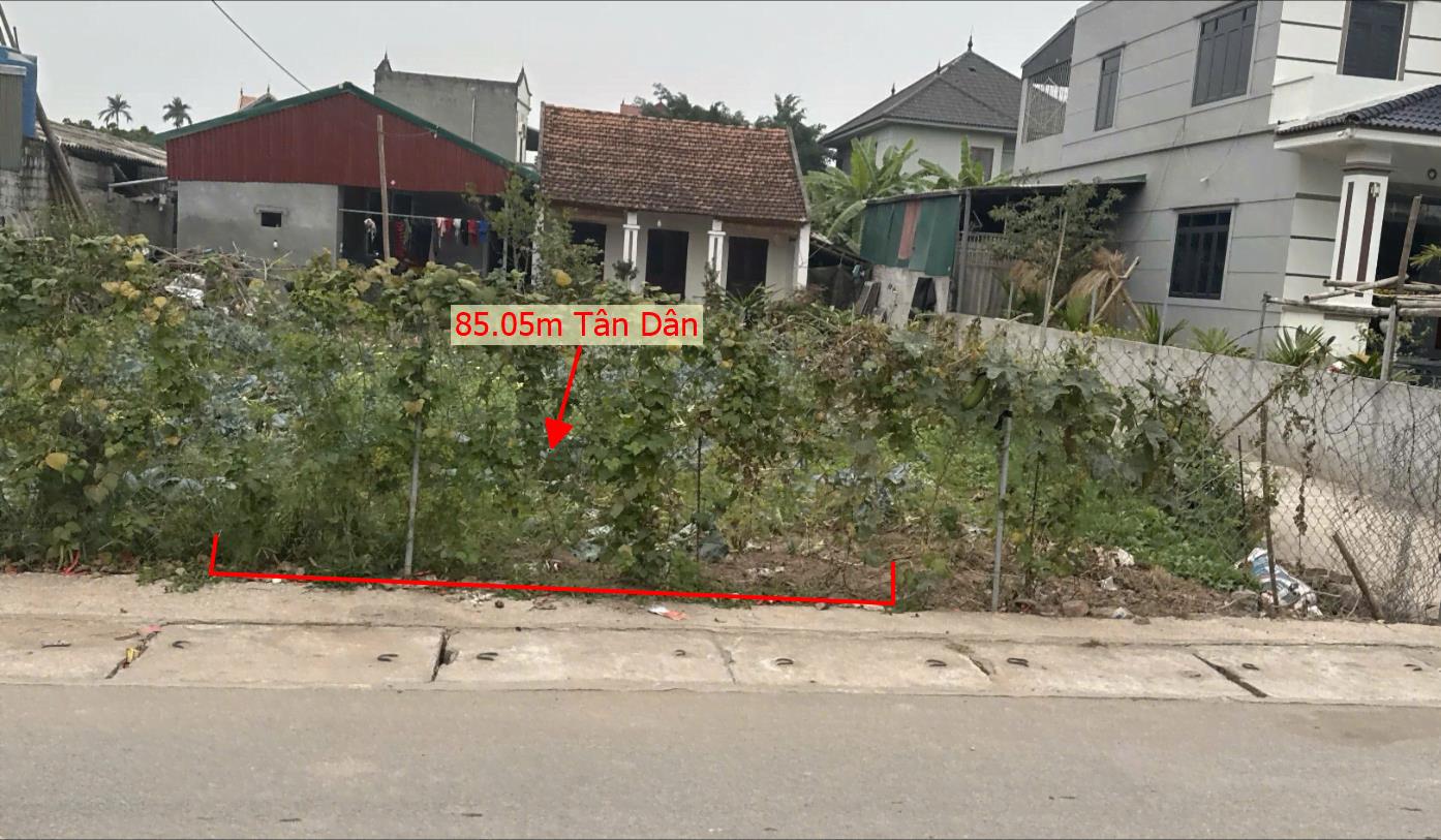 Hình ảnh Bán Lô Đất 85.05m Tại Tân Dân Khoái Châu Bám Đường Bê Tông Ô Tô Vào Tận Đất Dân Cư Đông Đúc Gần Chợ Trường Hoc Ủy Ban Giá Đầu Tư
