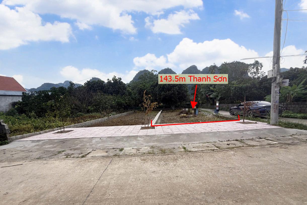 Hình ảnh Bán Lô Đất 143.5m Tại Thanh Sơn Lương Sơn Bám Đường Bê Tông Ô Tô Vào Tận Đất Dân Cư Đông Đúc Giá Đầu Tư