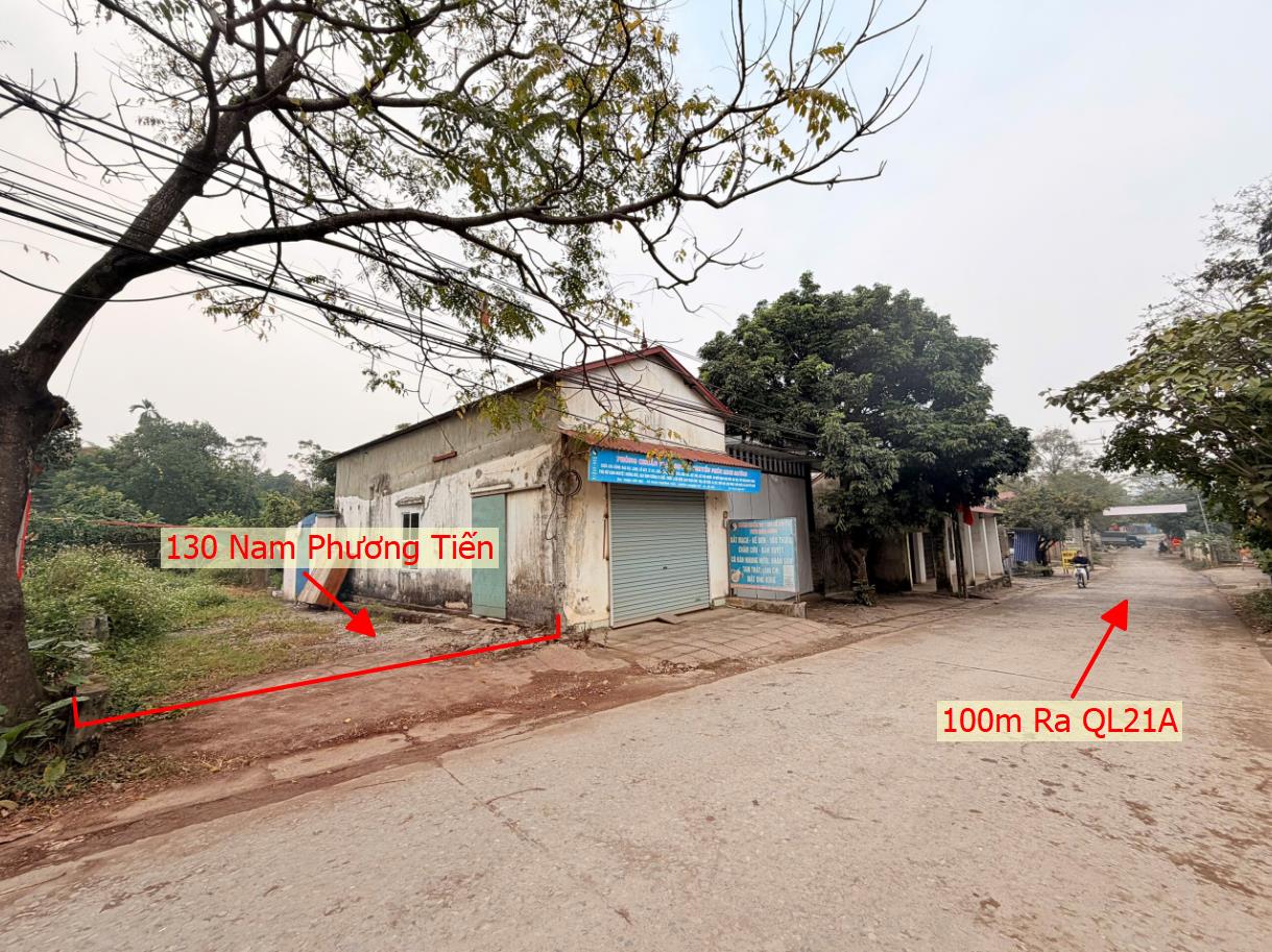 Hình ảnh Bán Đất Nam Phương Tiến Mặt Đường Kinh Doanh Xã Gần QL21A Sát Hồ Văn Sơn Khu Nghỉ Dưỡng Skylake