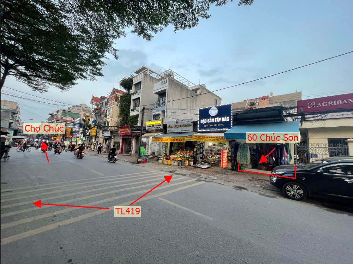 Hình ảnh Bán Đất Đấu Giá Khu Yên Sơn Thị Trấn Chúc Sơn Bám Mặt Đường Kinh Doanh TL419 Sát Chợ Chúc Sơn